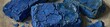 © racesy - Abstract Blue Impasto Oil Paint Texture with Cracks on Canvas