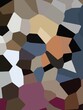© Rahims - An abstract stained glass style background composed of irregular polygonal cells in muted earth tones, gray, blue, and deep purple.