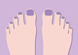 © Science RF - Toenail polish, illustration