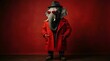 © Hamsyfr - Anthropomorphic elephant in stylish coat and hat