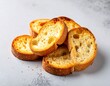 © Tang - Freshly Baked Toasted Bread Slices with Crispy Crust and Soft Interior