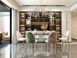 © murattellioglu - 3d render of modern kitchen counter top interior