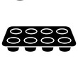 © IsrarAhmad - Muffin Glyph Icon