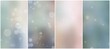 © Sergei - Dreamy pastel bokeh gradients with out-of-focus circles drift across calm blue and blush tones, ideal for backgrounds in design, branding, and presentation slides.