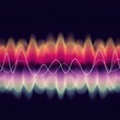 © Patchanee - Dynamic visualization of oscillating energy waves across the light frequency spectrum, featuring vibrant gradients and abstract patterns, colorful, graphic, energy