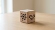 © Israrsharmin - Wooden block with handshake and network