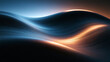 © BlackBridge Media - Abstract Flowing Wave Lines with Glowing Light Background