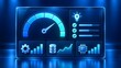 © abdul studio - Digital dashboard interface displaying system performance metrics database analytics and processing speed
