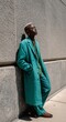 © BrandwayArt - Stylish figure enjoying urban life in sunny cityscape