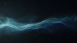 © smvect - Cyan Blue Mist Wave Abstract Dark Background