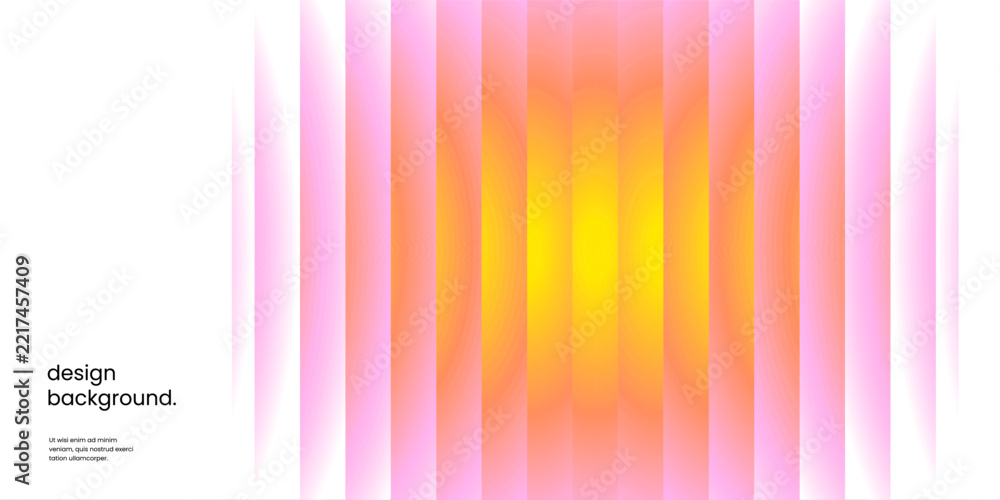 Background with a ribbed glass effect. Colorful gradient background ...