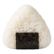 © OpaDesign - Japanese onigiri rice ball wrapped in seaweed on a transparent background