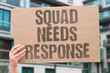 © AndriiKoval - 'Squad needs response' Team is told to react strongly after a poor performance. SQUAD. RESPONSE. FOOTBALL. PRESSURE. REACTION.
