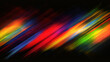 © Rabbi Hasan - Abstract colorful lines with a dark background
