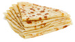© Eike - Stacked thin golden brown crepes folded into triangles