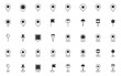 © kornkun - set of location mark icons, pointer, pin