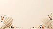 © Md - Halloween background with skeleton hands, black leaves and stars on background, top view flat lay with copy space