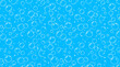 © Muhammad Umar - Vibrant bubbles floating in water create refreshing summer pool or