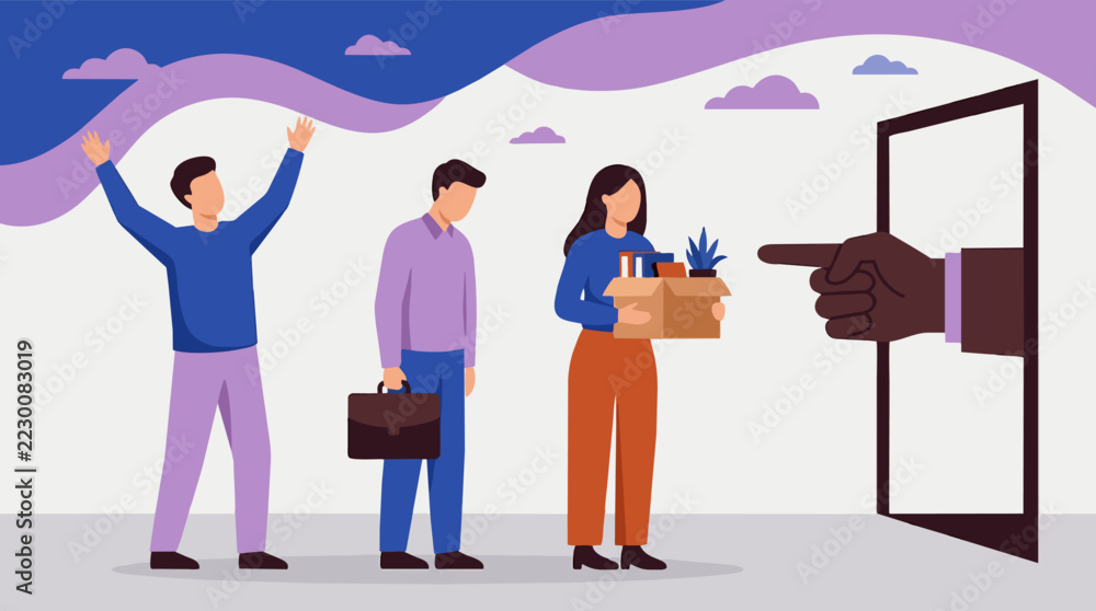 Termination Vector Workforce Restructuring: Layoffs, New Hires, and Career Transitions ...
