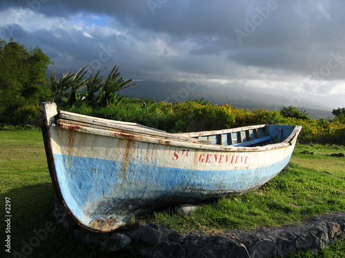 Barque abandonnée