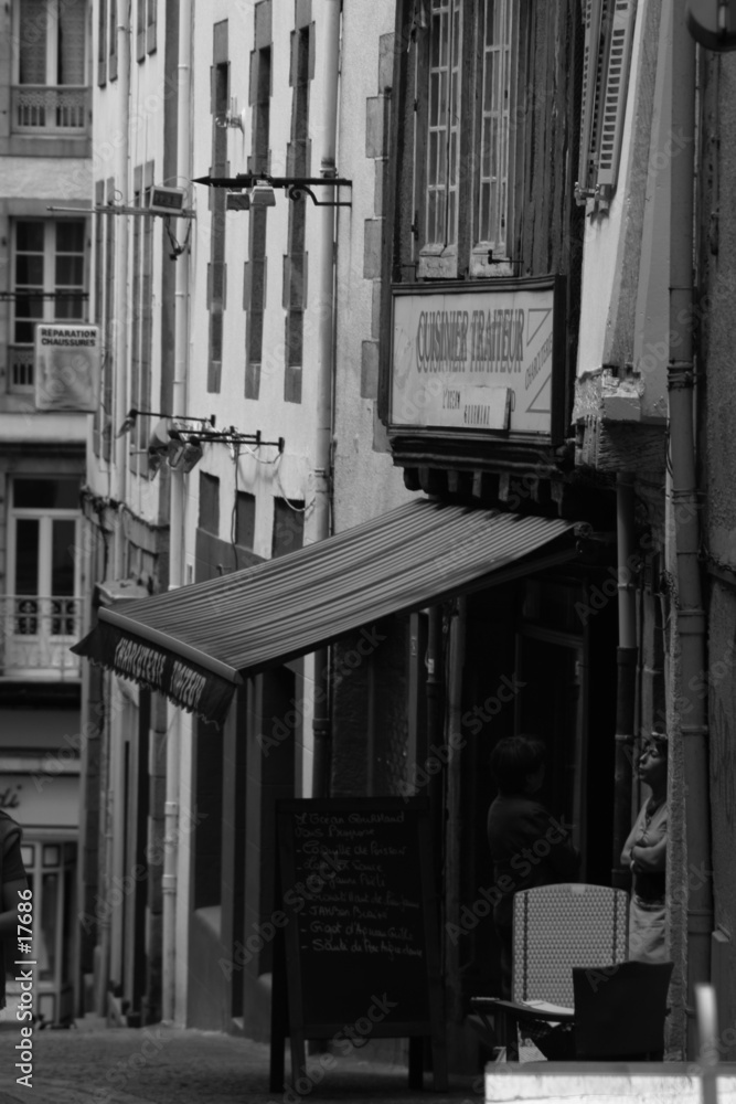 Obraz premium vie de rue