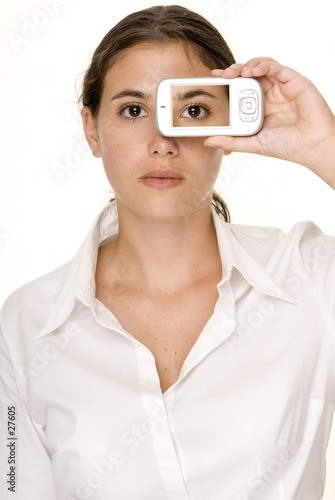 eye on the phone