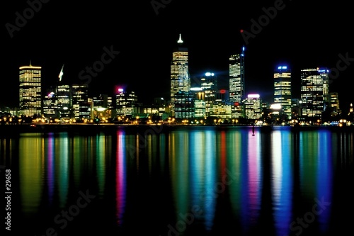 perth at night