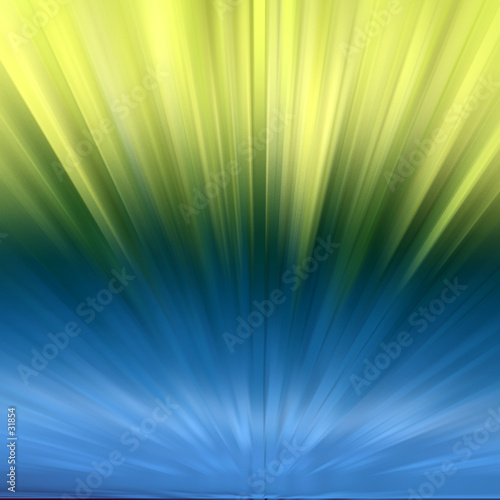 coloured explosion