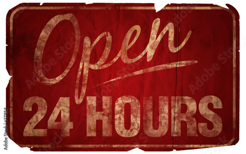 open 24 hours aged