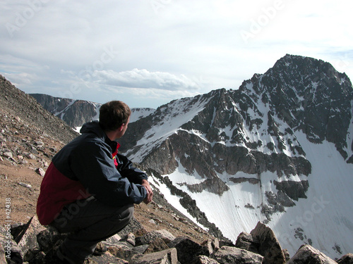 challenge - granite peak, montana photo