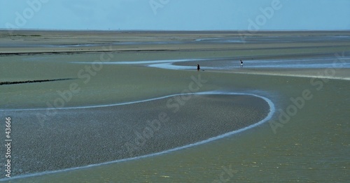 low tide