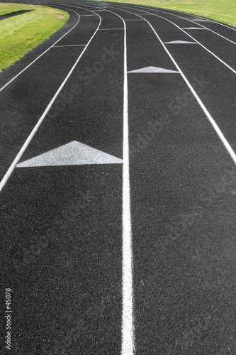 track and field abstract