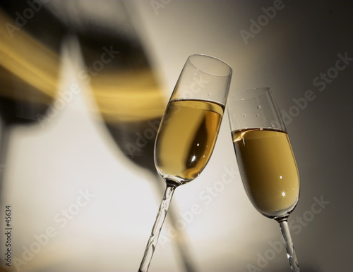 Принти на полотні champagne toast 3
