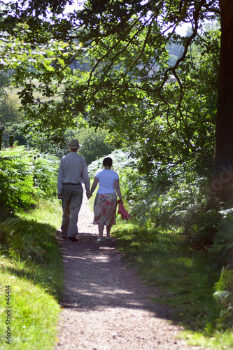 romantic walk