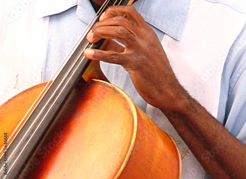 musician's hand
