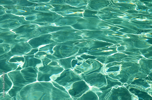 canvas print motiv - Kuzmaphoto : pure water in pool