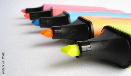 Obraz na plátne markers