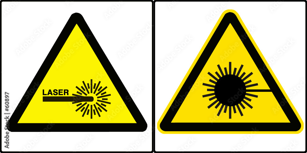 laser light warning series. laser light warning series.