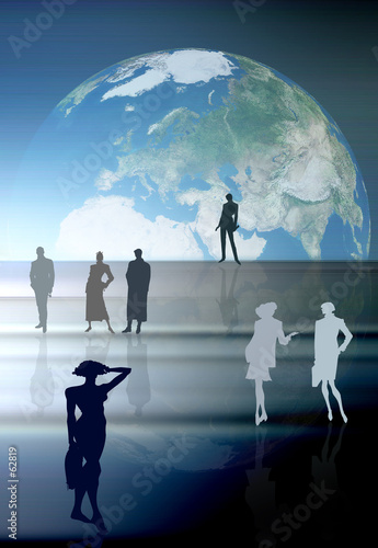 conceptual business image