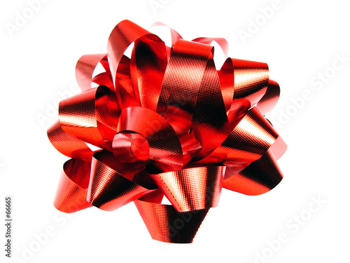 gift red bow