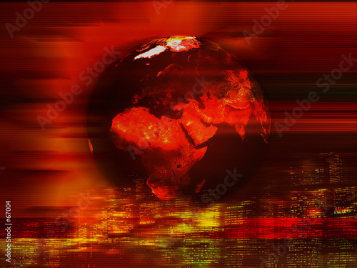 abstract earth planet background © IndianSummer
