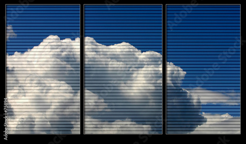 window background series. sky & clouds