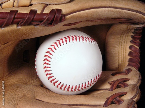 baseball and glove