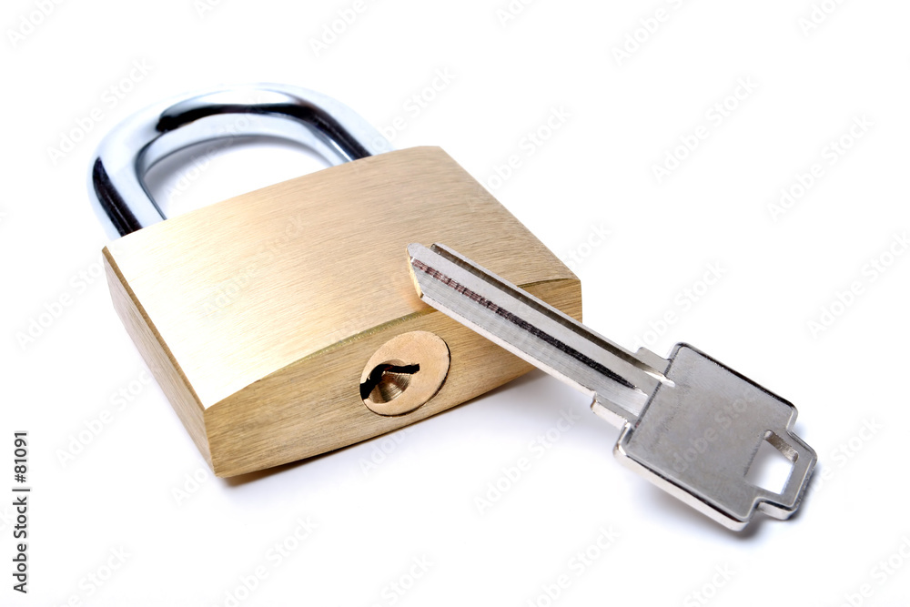 lock with uncut key