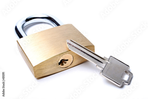 lock with uncut key