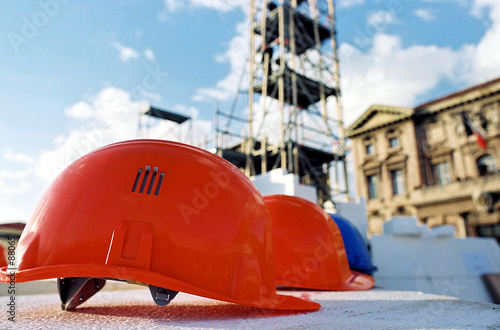 casques de chantier