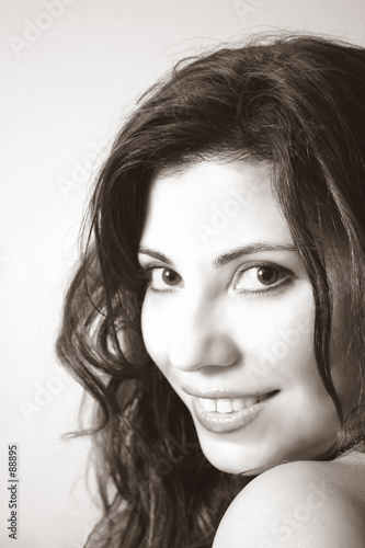 smiling beauty photo