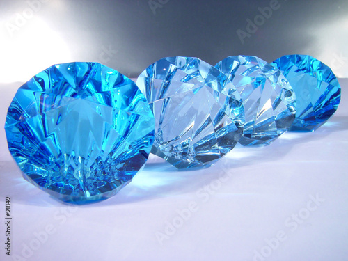 blue diamonds