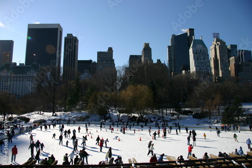 central park ice rink © Jose Gil