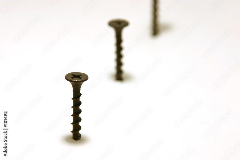 screws in line screws in line